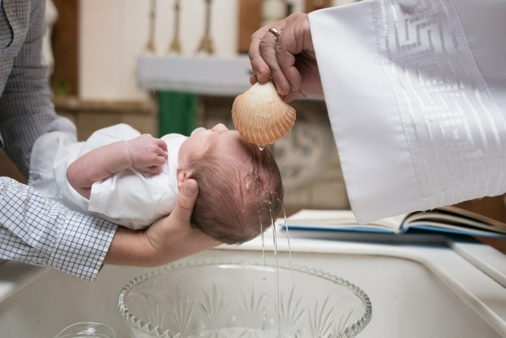 métodos del bautismo
